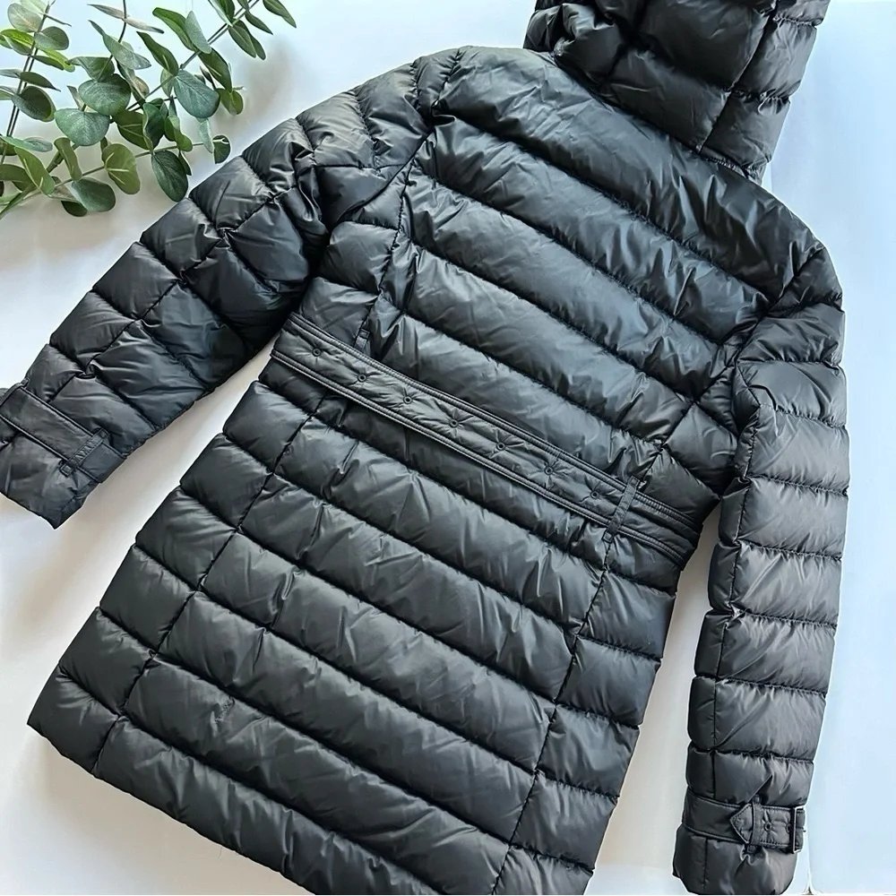 Burberry Witley Down Quilted Jacket Black Coat - Picture 5 of 9